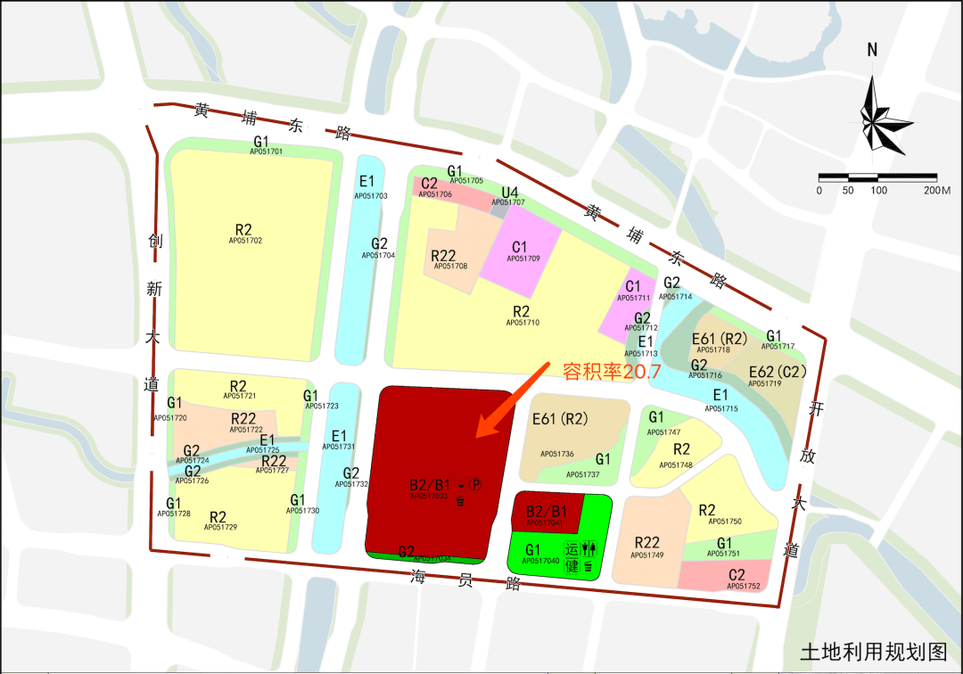 但是,根据出让文件,由于该地块涉及岑村机场限高控制区,在建筑方案