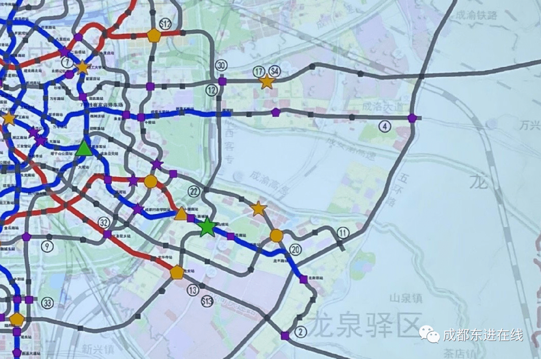 关于成都地铁4号线三期,2号线东延工程与同安阳光城地铁规划等问题的