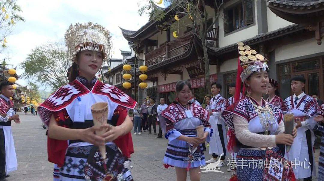 十一黄金周禄丰市苗族服饰展演庆国庆