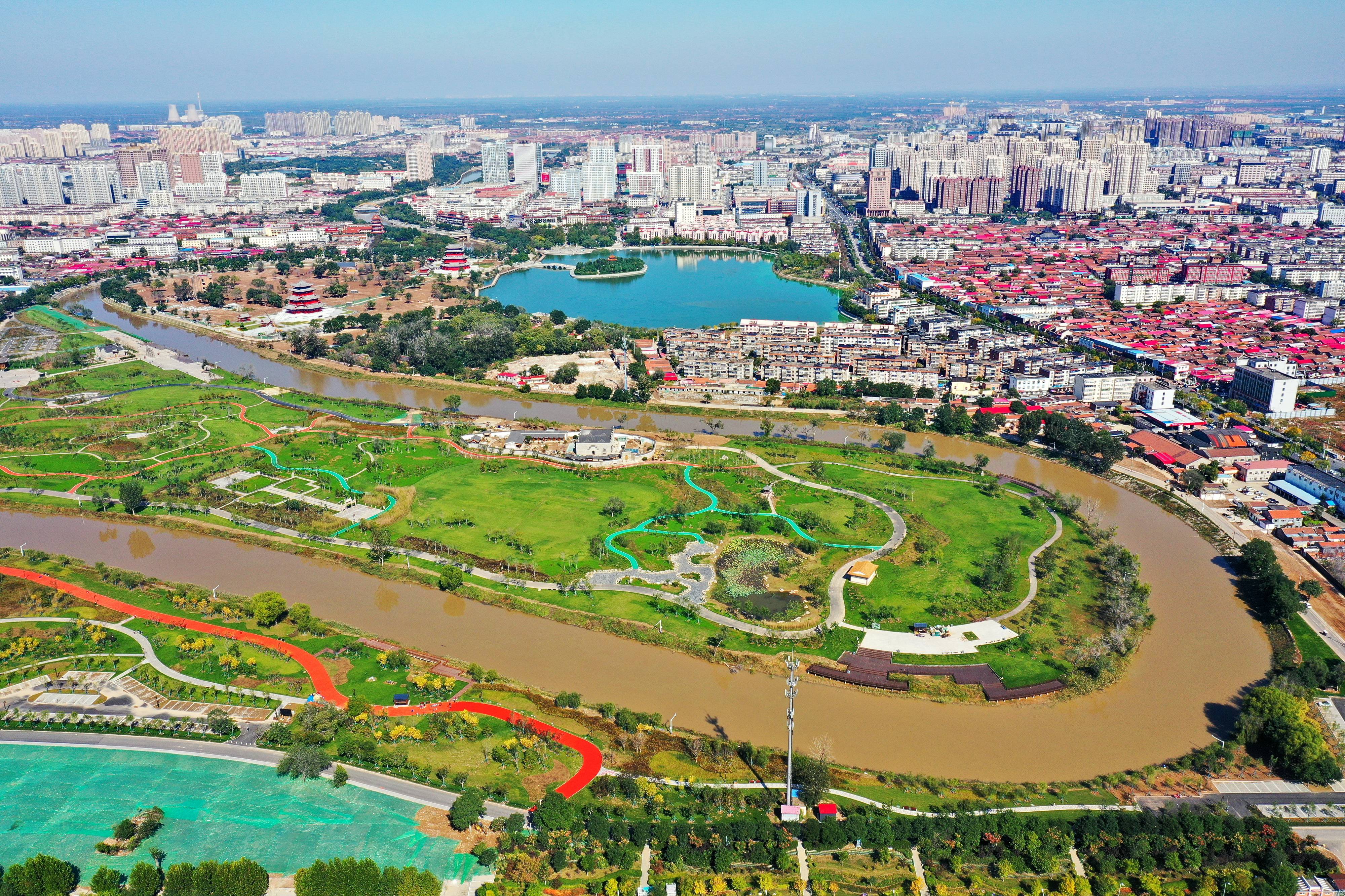 河北沧州:大运河生态修复扮靓城市