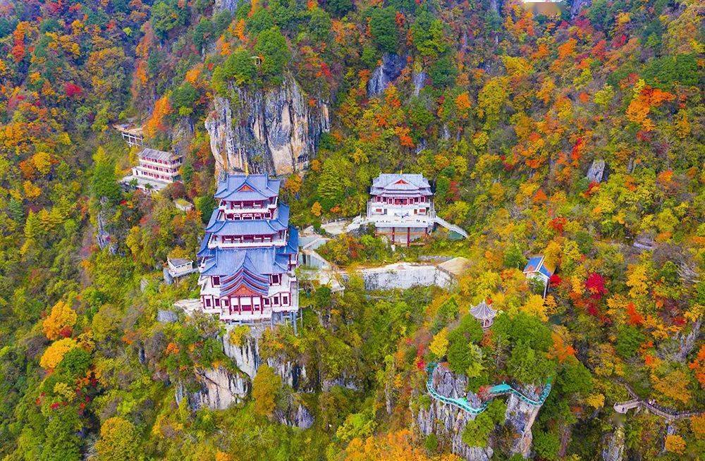 探寻南宫山最美秋色:一步一景都是画,每一幅都美到时光静止