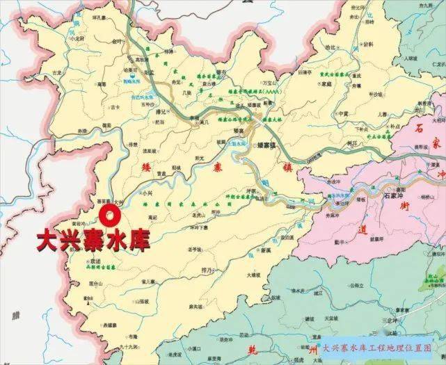 湘西自治州民政局 2021年10月12日 大兴寨水库位于吉首市矮寨镇和