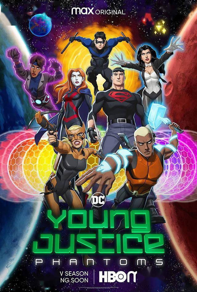 dc知名动画剧集少年正义联盟第四季海报正式公开一群少年超级英雄行侠