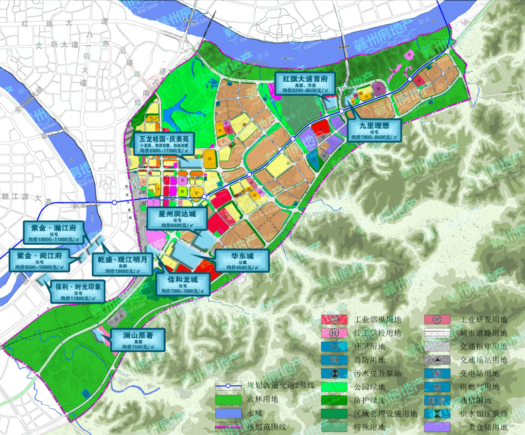 10月赣州中心城区房价地图出炉!"银十"已过半,你该关注这些楼盘