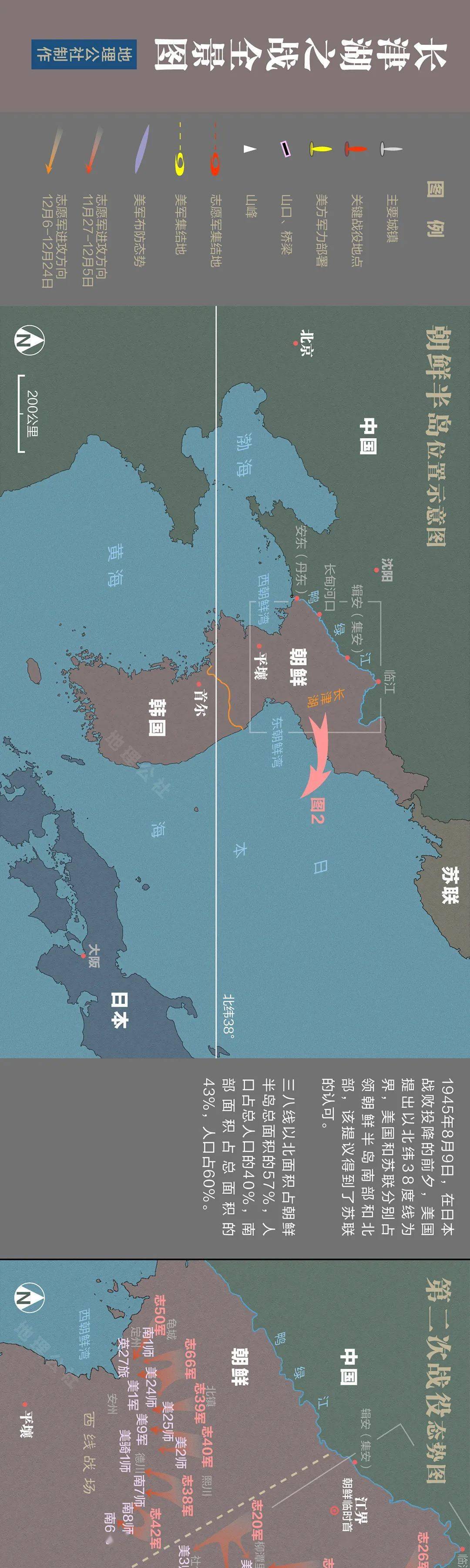 长津湖之战全景图