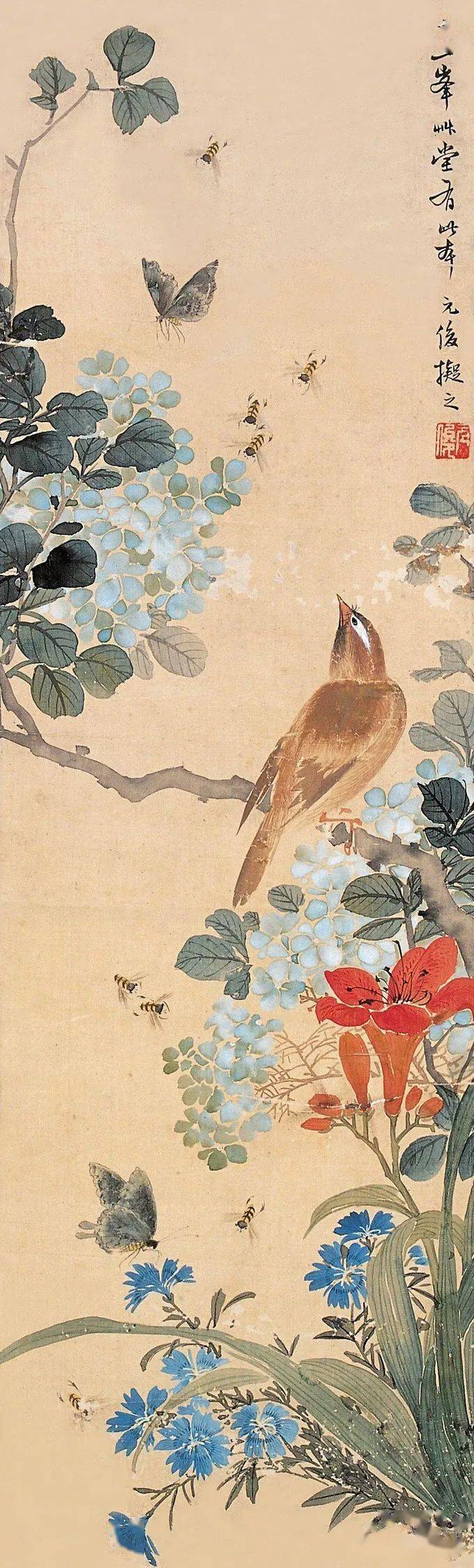 "酒仙" —— 戴元俊花鸟画作品赏析