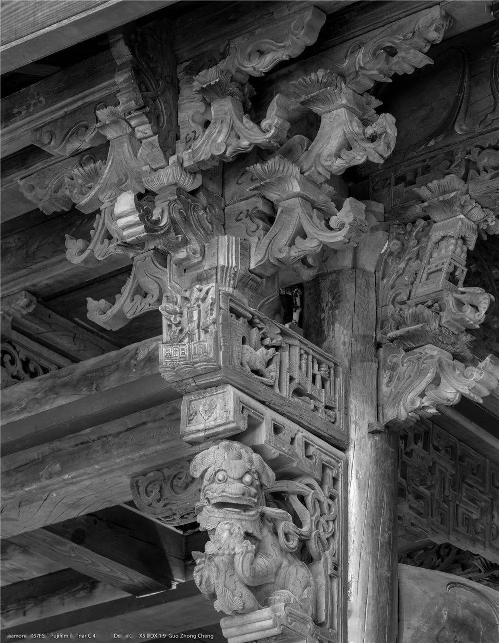 视觉影像津门网郭忠诚大画幅拍摄中国古代建筑木雕