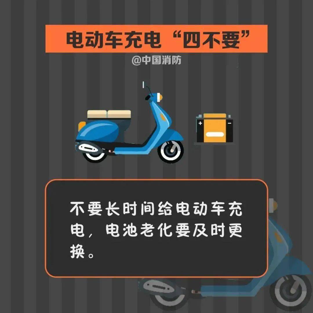 记住"四不要"如何正确给电动车充电电动自行车莫进楼入户蓝叔提醒您