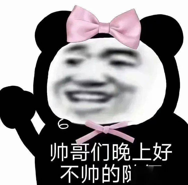 熊猫头表情包i哦哟啧啧啧你急了