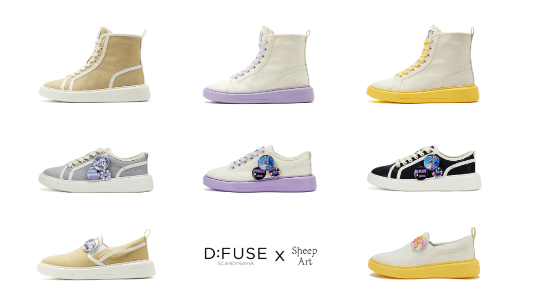 面的 D:FUSE迪芙斯 X 涂鸦艺术家SHEEP联名合作,玩转潮流新风尚