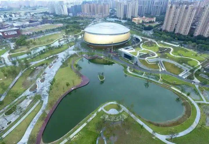 2022年亚运会乒乓球,霹雳舞和曲棍球赛事,是浙江省首座集体育馆,公园