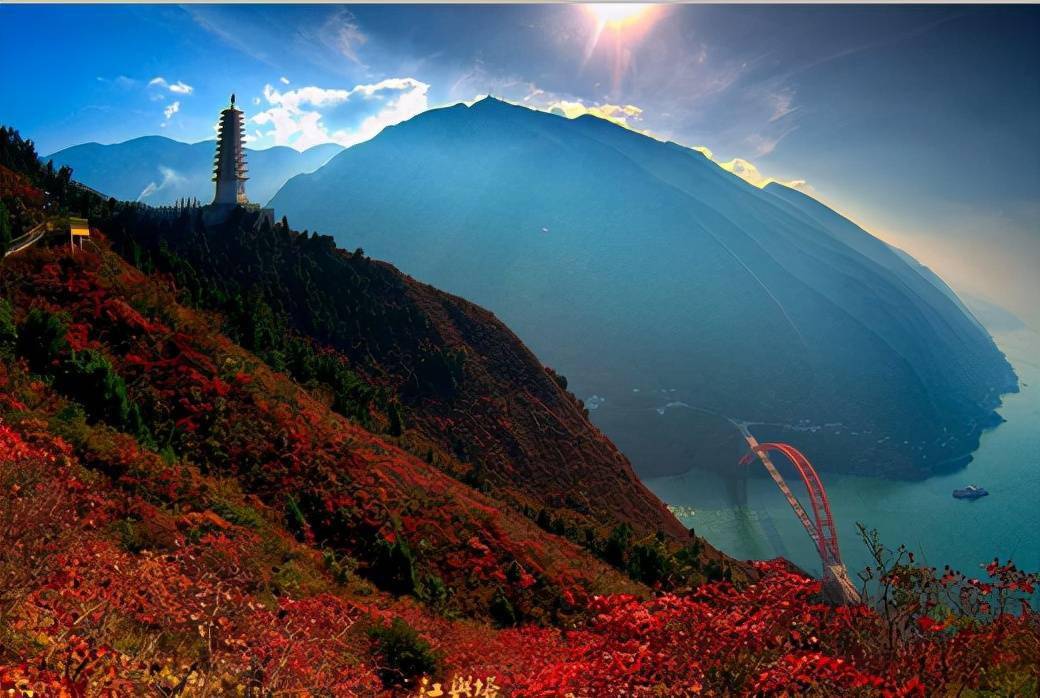 神女恋城红叶巫山丨巫山红叶美景邀你一起嗨起来