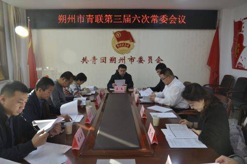朔州市青年联合会召开第三届六次常委会议