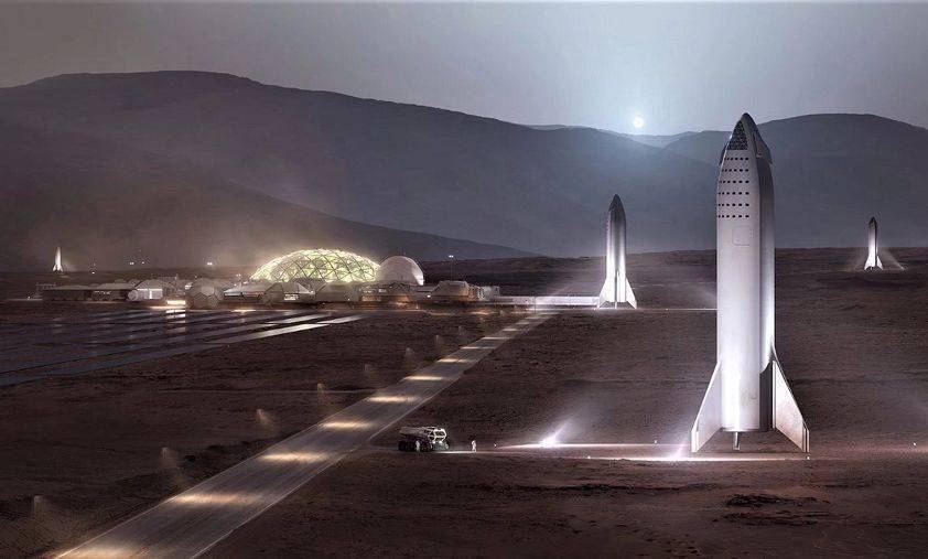 马斯克spacex向nasa提交建造火星基地白皮书,他打算怎样开发火星