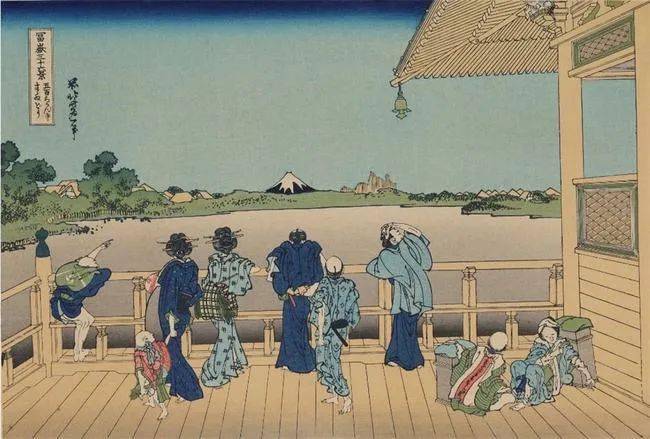 浮世绘里的梁山好汉旅游风光与江户美人