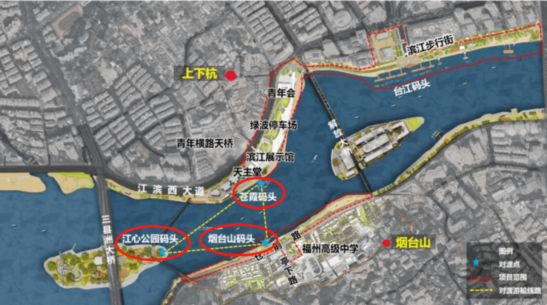 批复同意福州市区将建5座码头台江仓山恢复对渡