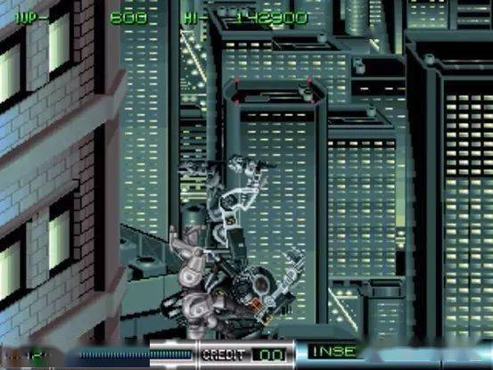 街机版《机械战警2》可能是众多同名游戏中唯一一款引入双打的作品