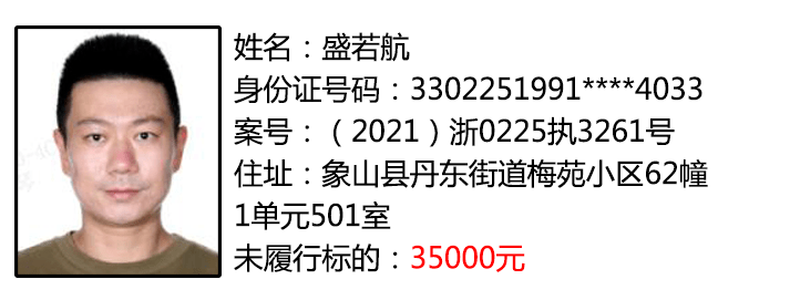 象山最新一批老赖曝光!_惩戒_信用_当事人