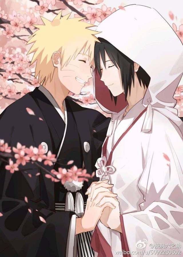 太帅了动漫男男结婚秀恩爱白无垢婚纱照惊爆眼球这才是真爱