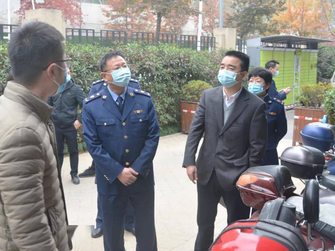 市局党委书记,局长姜良米调研电动自行车综合治理集成改革工作_数字化