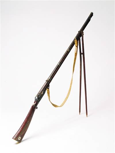清朝皇帝多重视鸟枪,如《大清高宗纯皇帝实录》第三六二部分载