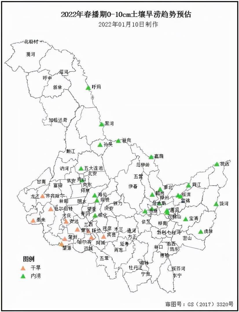 黑龙江今春东部和北部局地或有内涝