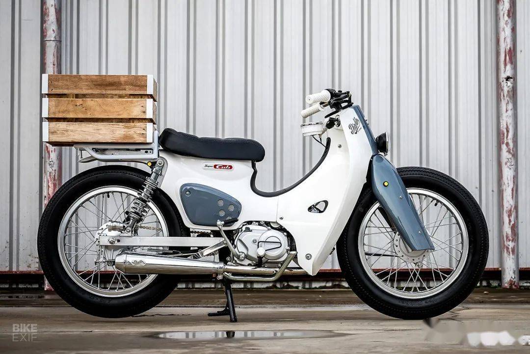 优雅的去买菜hondasupercub110每日一车