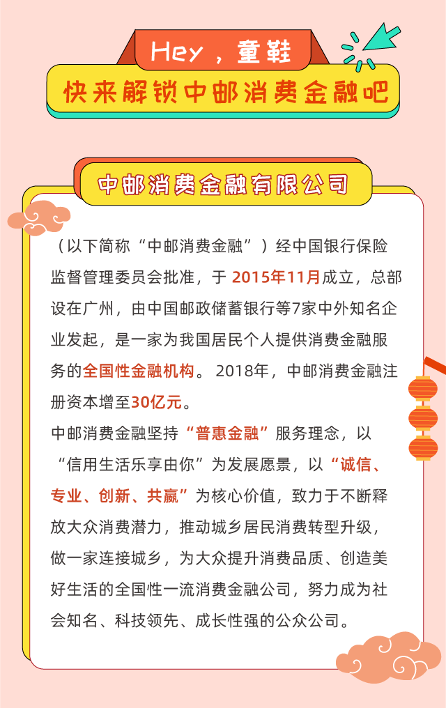 名企招聘 | 中邮消费金融2022春季校园招聘正式启动!