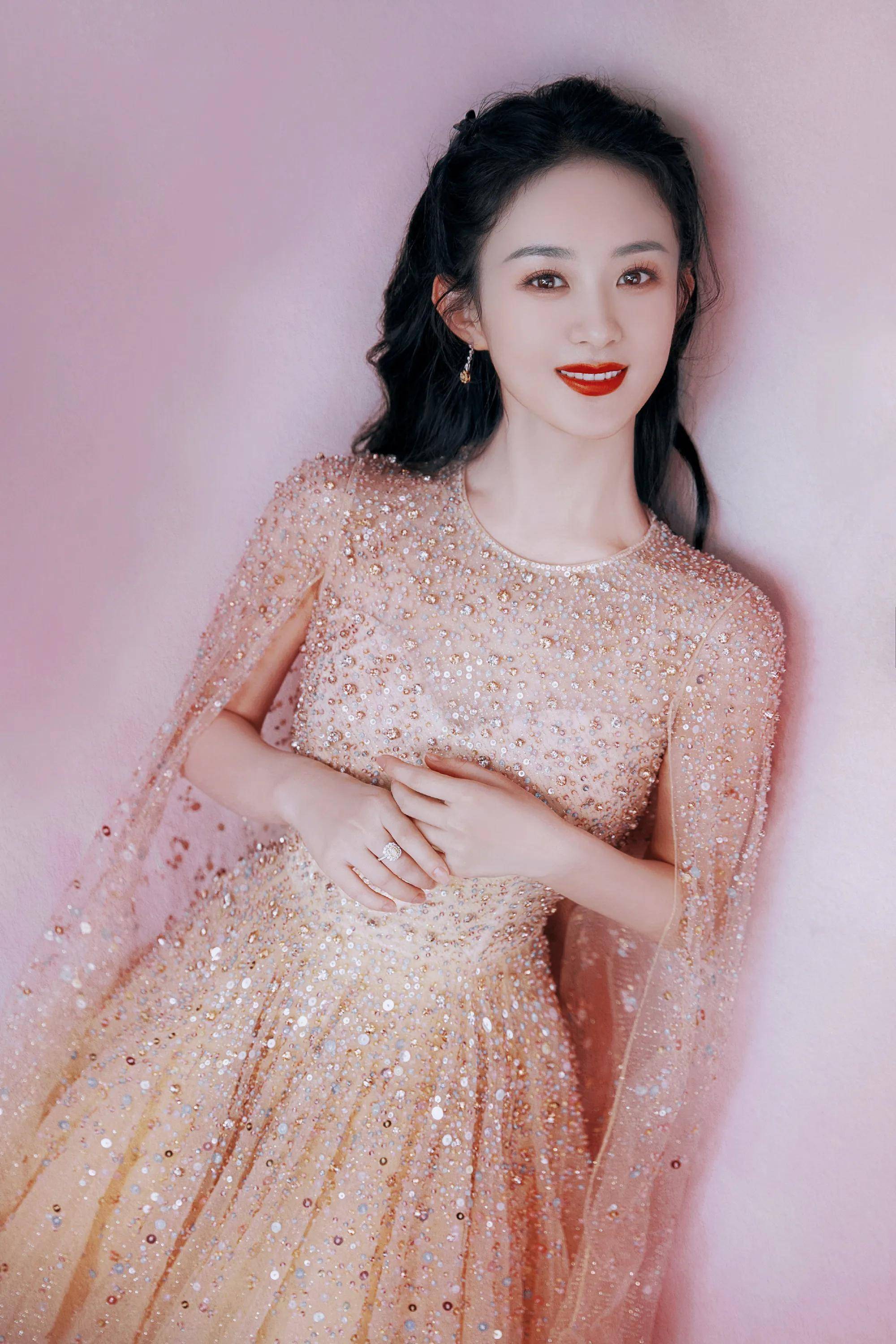 女星赵丽颖的神仙颜值:天上仙子下凡尘_赵丽颖_仙子