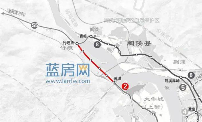 重磅公示福州远景布局轨道交通20条多条地铁走向调整附解读