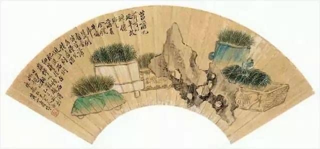 花草四雅的菖蒲画选粹