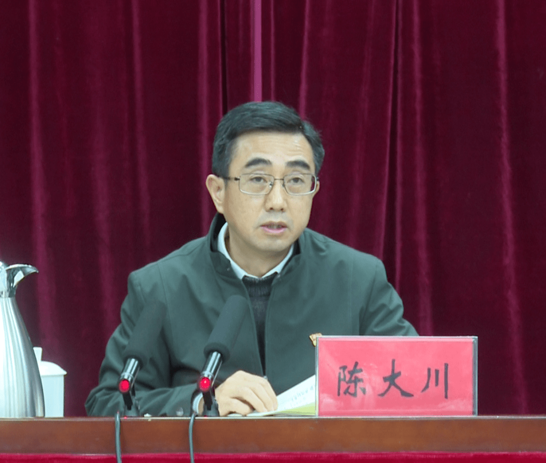 陈大川强化政治担当扎实做好疫情防控和安全生产工作