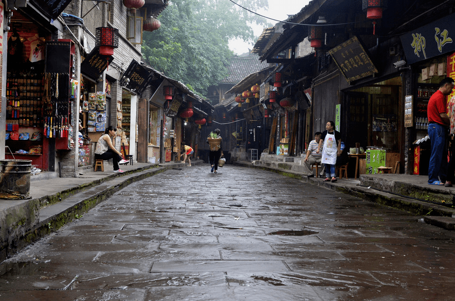 让雨天告诉你,柳江古镇到底有多美丽_细雨_老街_烟雨