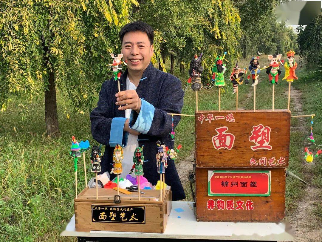 面人张走近省级非遗传承人张彬