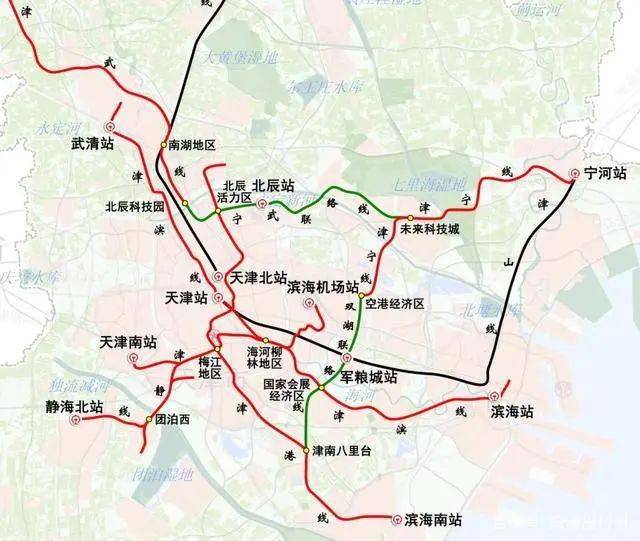 重磅天津这条途经东丽湖到空港的市郊铁路要来了预计2022年内开工