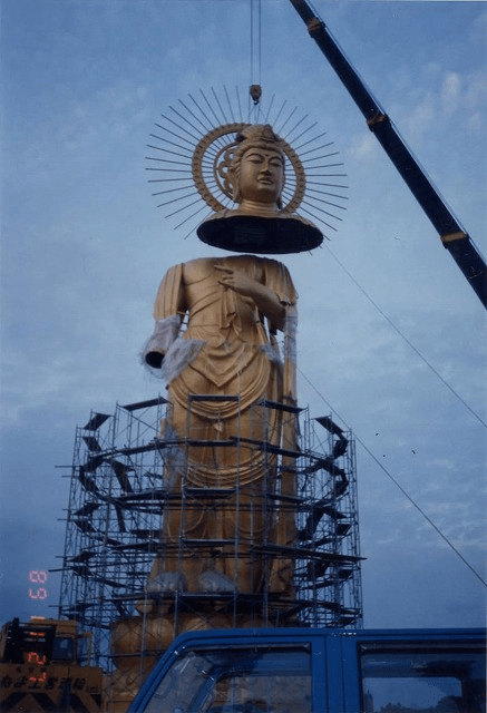 曾经的世界第一观音像拆了私人开发日本政府花9亿拆除做大冤种