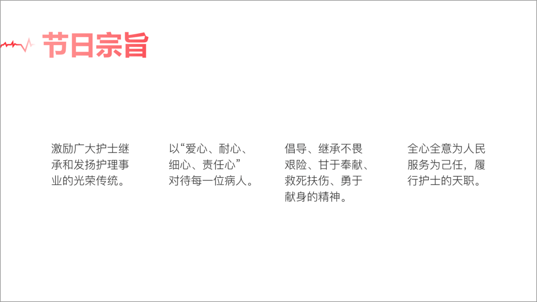 这一页说的是节日宗旨,那么这一页该怎么做,才显得有意思,好看.