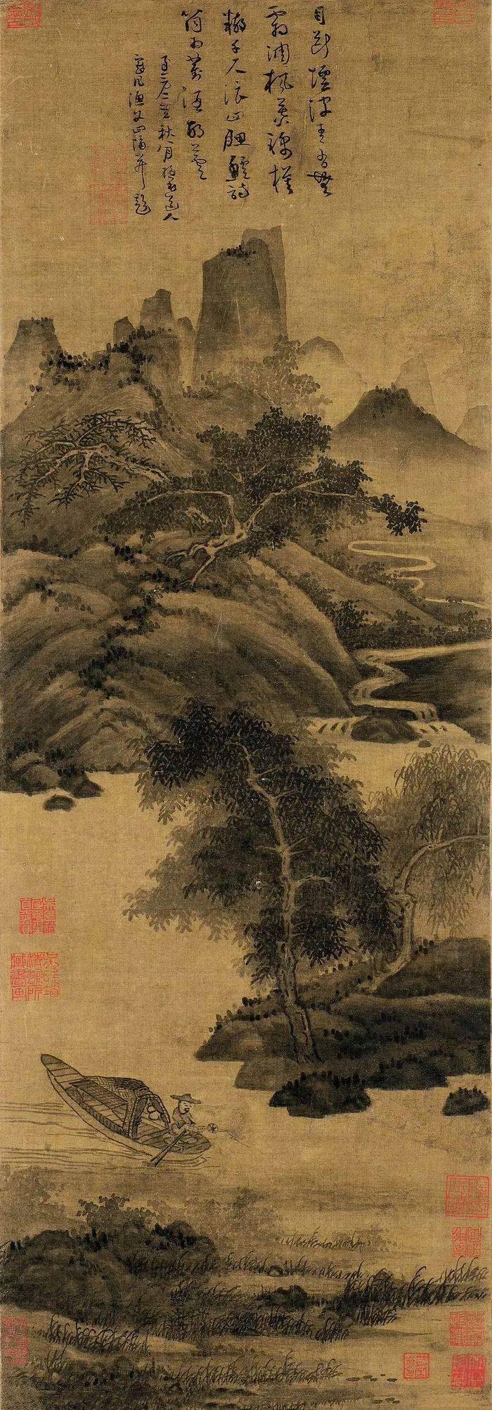 文人画:灿烂如落花_董其昌_cm_影响