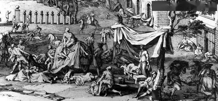 london black-death plague,1665丽塔·格利尔的「大瘟疫,正描绘了