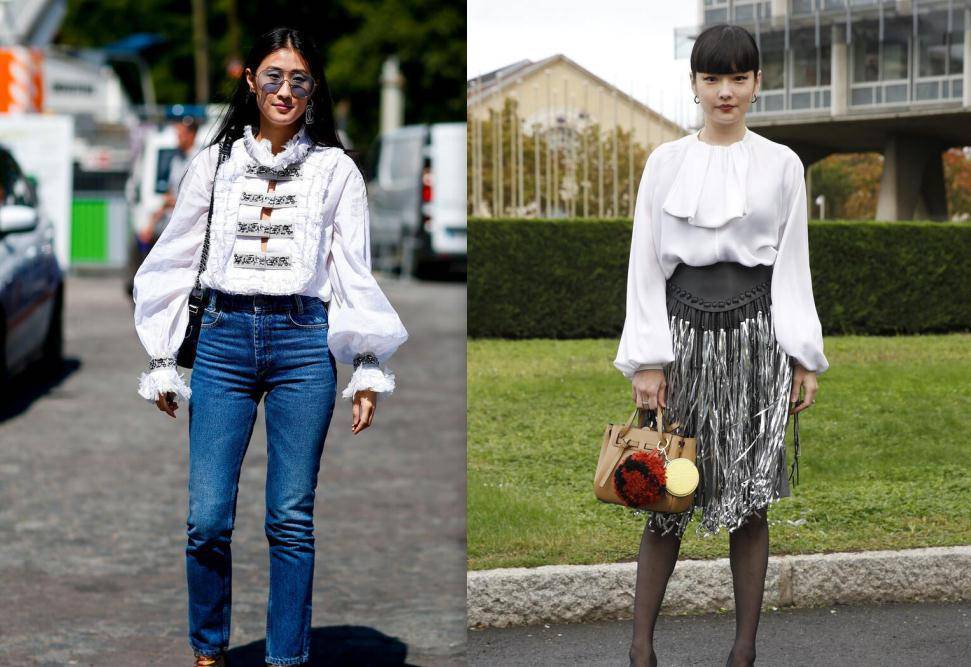 过去皇室爱穿的灯笼袖今年还这么流行看着高级还显胳膊细