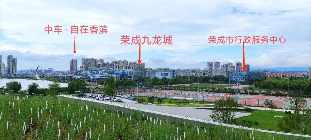 宫内游泳馆少年宫内图书馆樱花湖的大指环旁边就是九龙城商业综合体