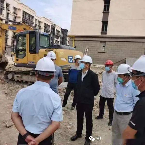 盟住建局焦文军局长调研阿左旗住建领域近期重点工作_供热_小区_巴彦