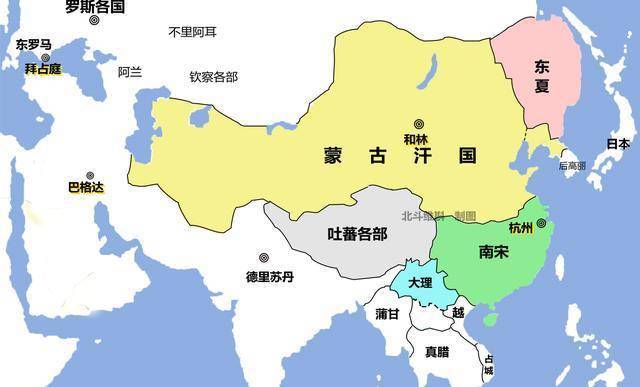 征服_元朝_地区