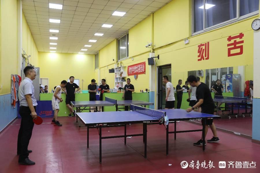 东阿农商银行组织开展职工乒乓球比赛