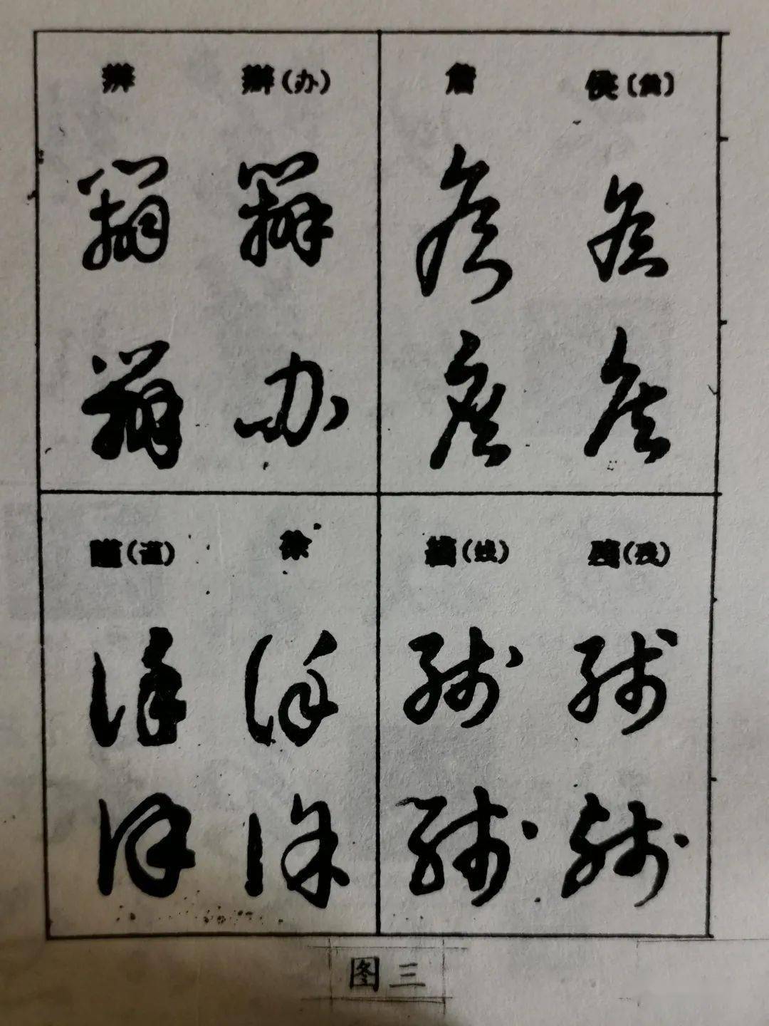 沈道荣:草书形近字浅谈_代表符号_草字_文字