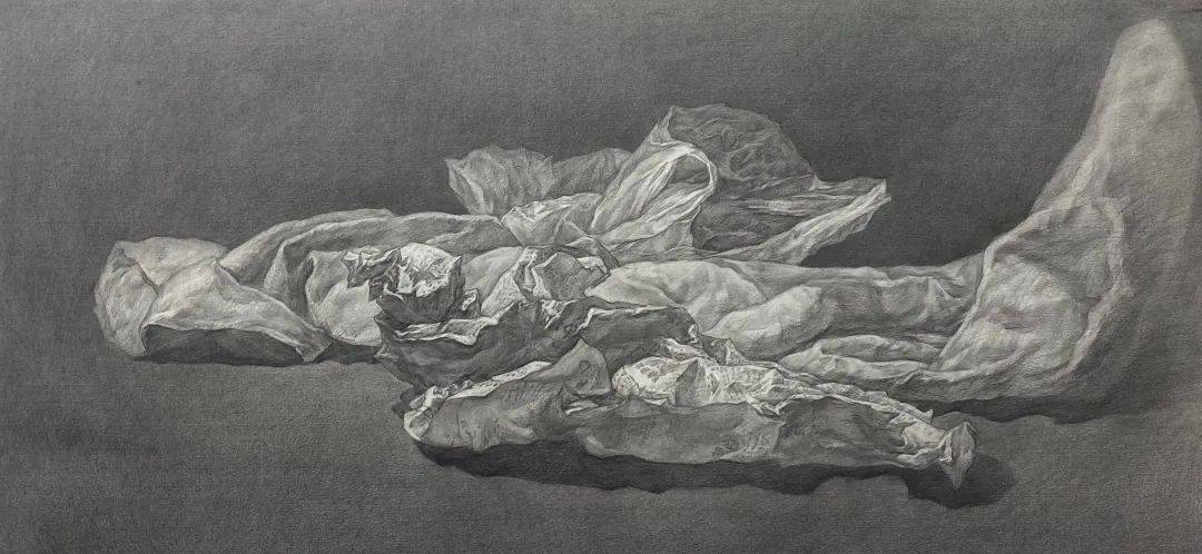 素描静物中,虚实关系很重要#兰州画室_画面_物体_整体