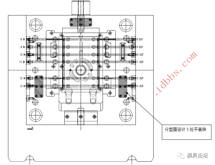 资料存储柜附件注塑模具设计 3d_设计图_顶针_要求