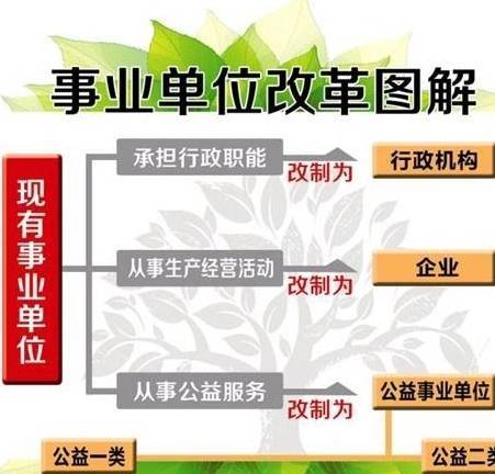 机构改革中，人员编制机构精简，突出体现在事业单位分类改革