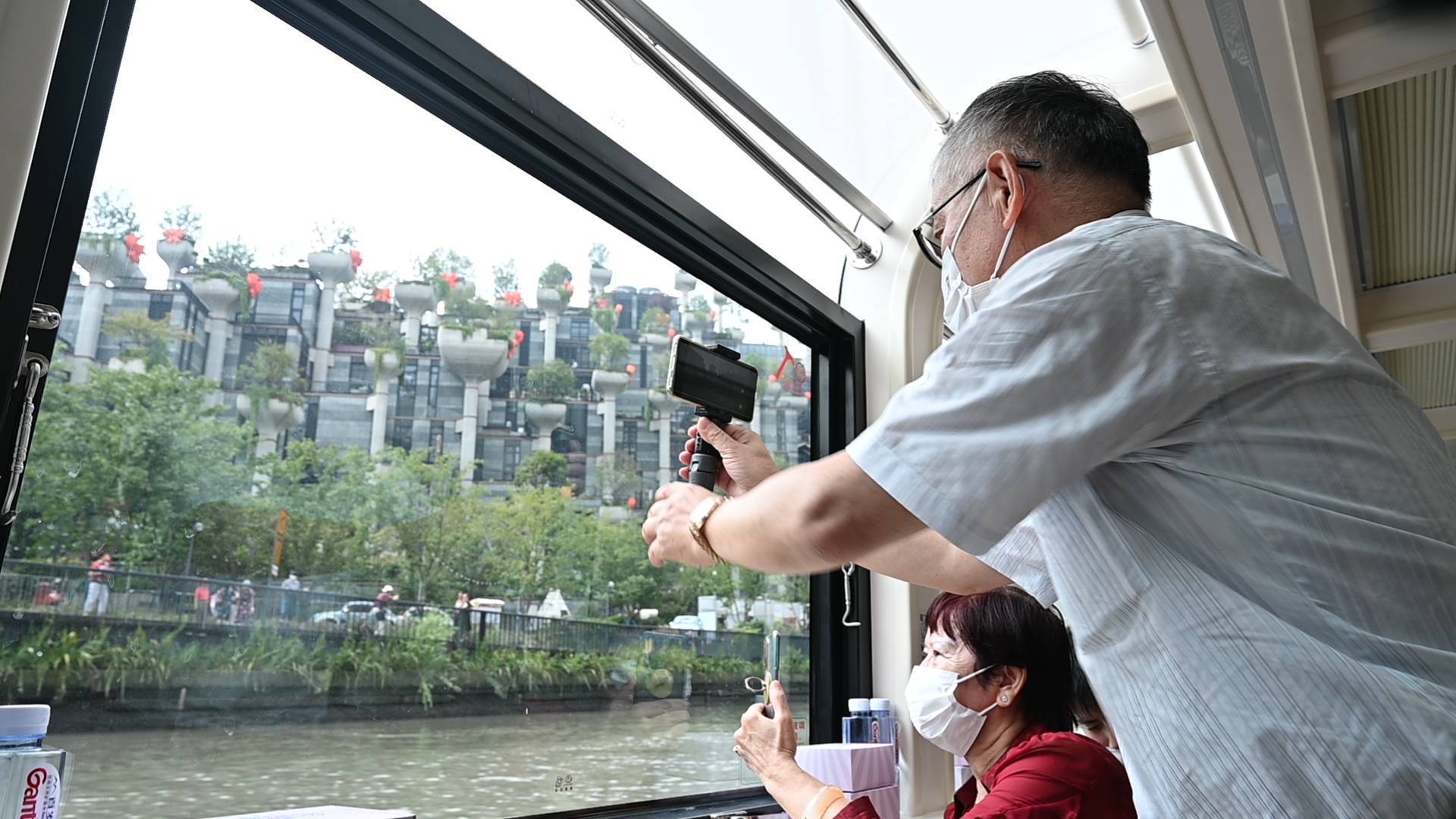 坐船看看母亲河，上海苏州河旅游水上航线十月后将适时试运行