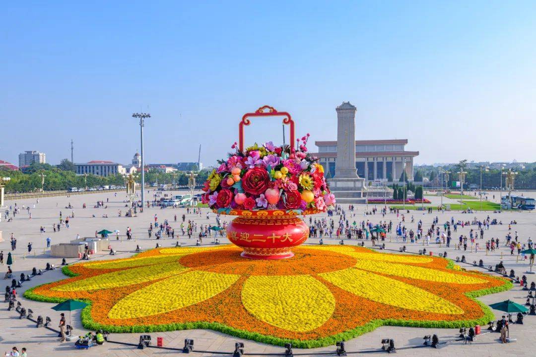 还是他！今年天安门国庆花坛出自这位广西人之手